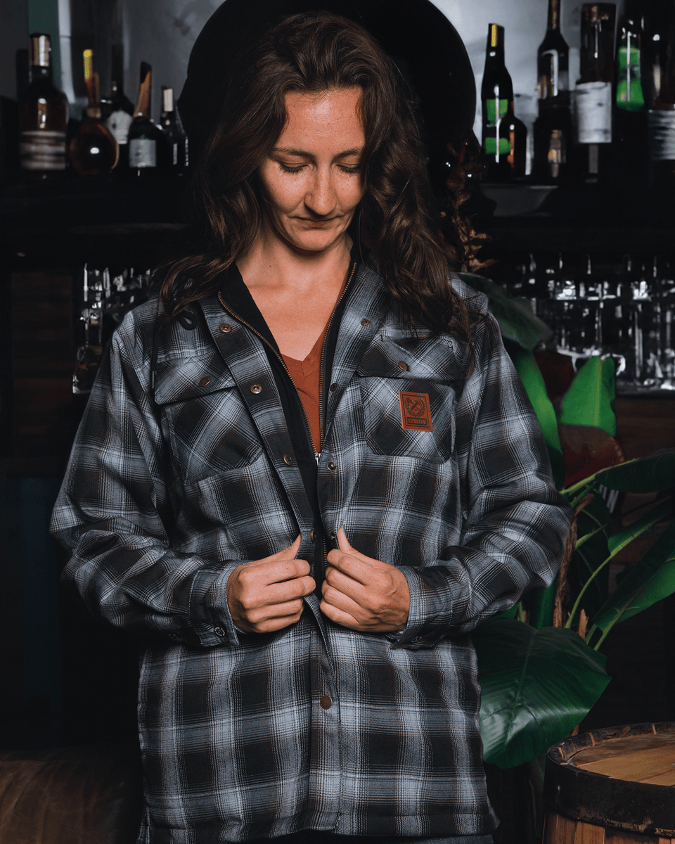 Women s Old Fashioned Hooded Flannel Jacket Dixxon Flannel Co