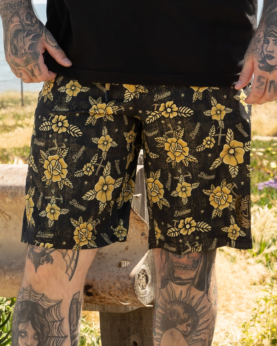 Gold best sale board shorts