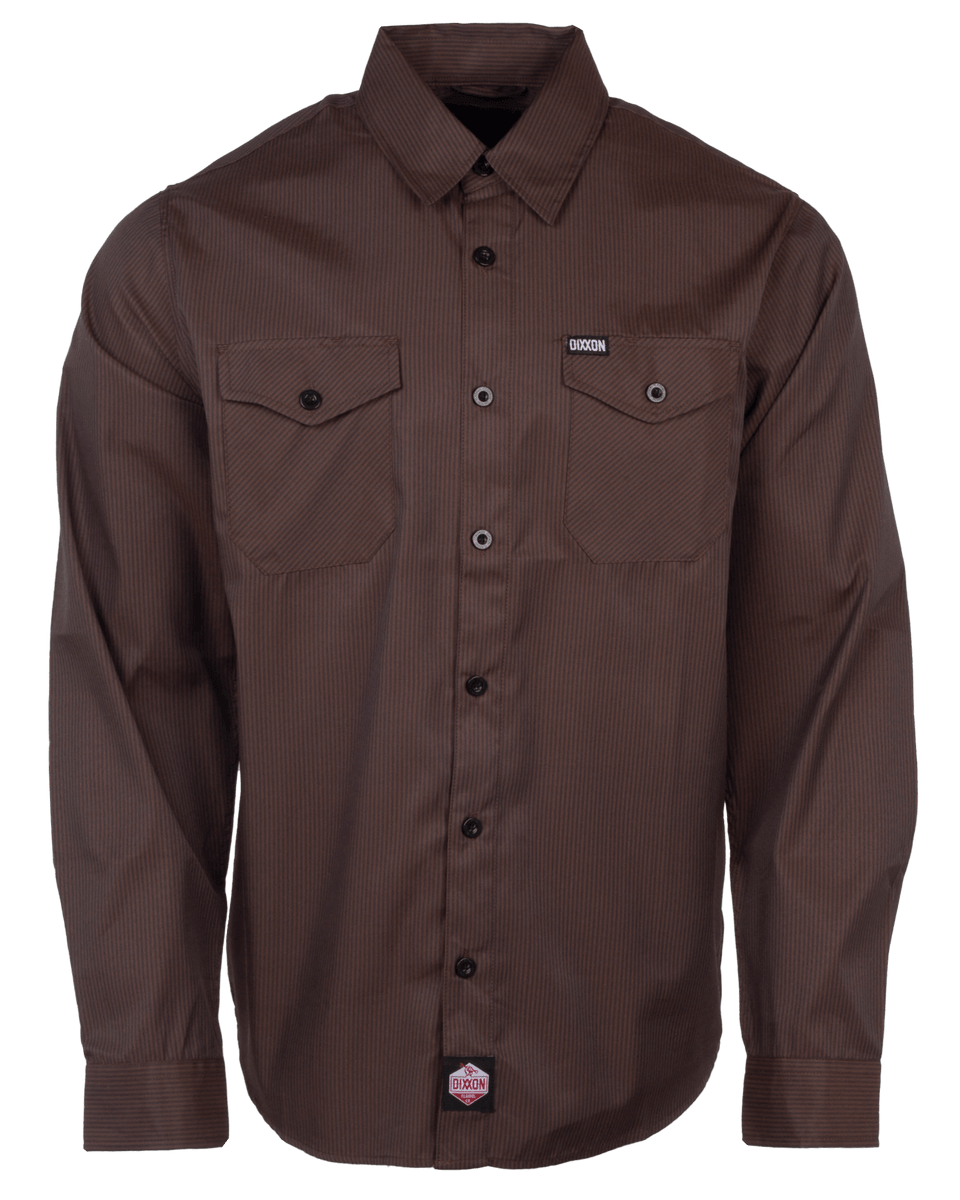 Men's WorkForce Long Sleeve Work Shirt - Black | Dixxon Flannel Co. M