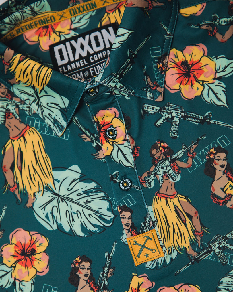 Aloha Arms Party Polo - Dixxon Flannel Co.