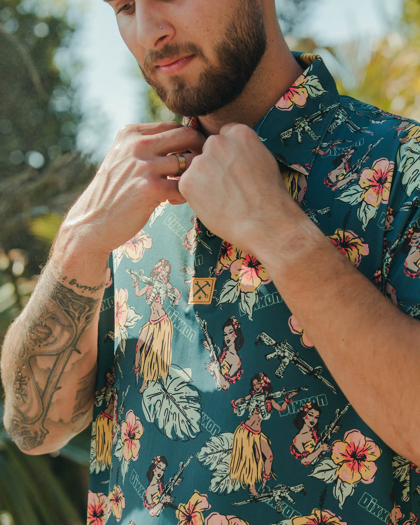 Aloha Arms Party Polo - Dixxon Flannel Co.