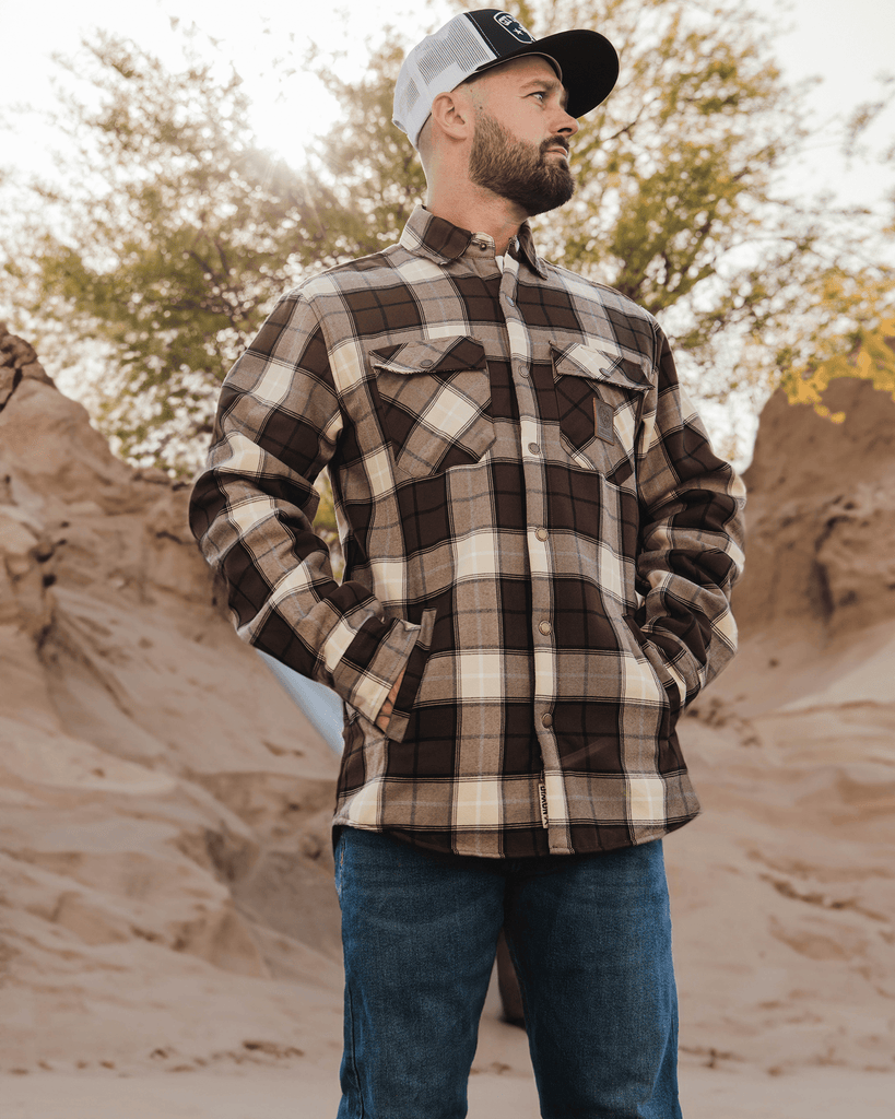 Amarillo Sherpa Lined Flannel Jacket - Dixxon Flannel Co.