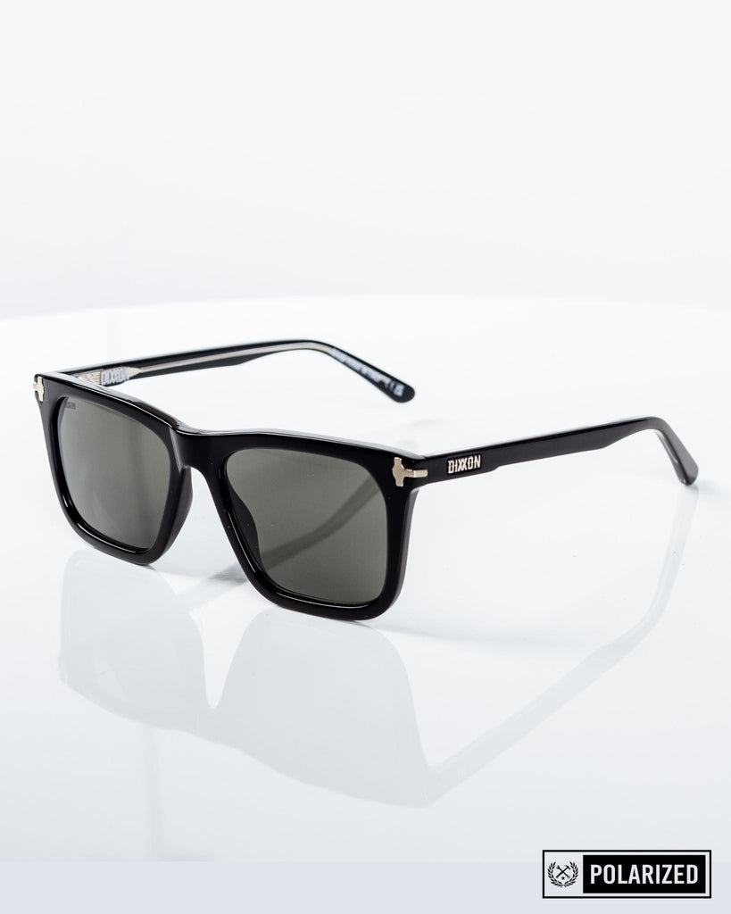 Anvil Sunglasses - Polished Black & Gray Polarized - Dixxon Flannel Co.