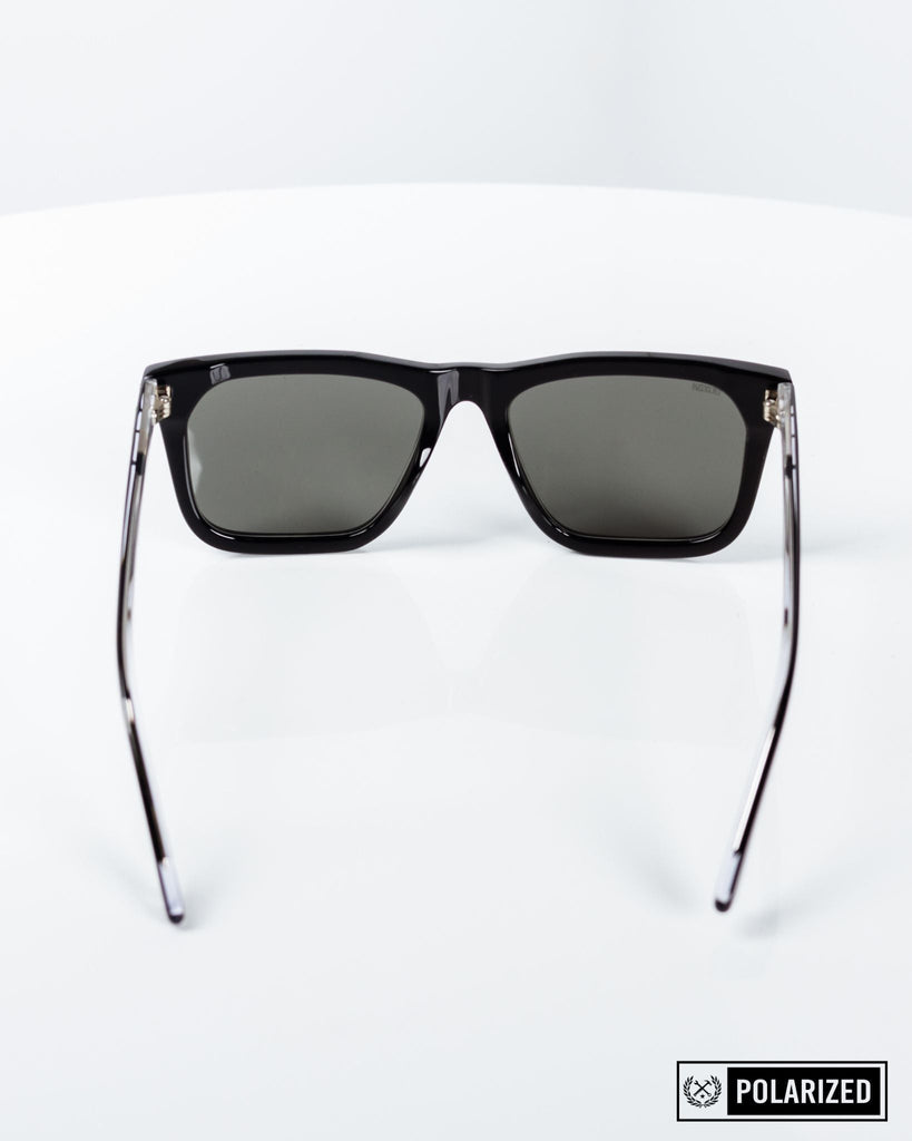 Anvil Sunglasses - Polished Black & Gray Polarized - Dixxon Flannel Co.