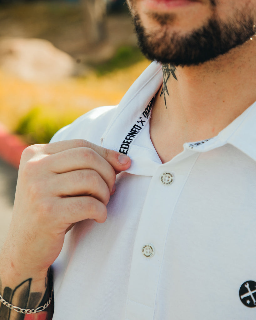 Athletic Premium Polo - White - Dixxon Flannel Co.