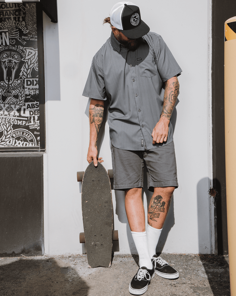 Benny TS Short Sleeve - Gray - Dixxon Flannel Co.