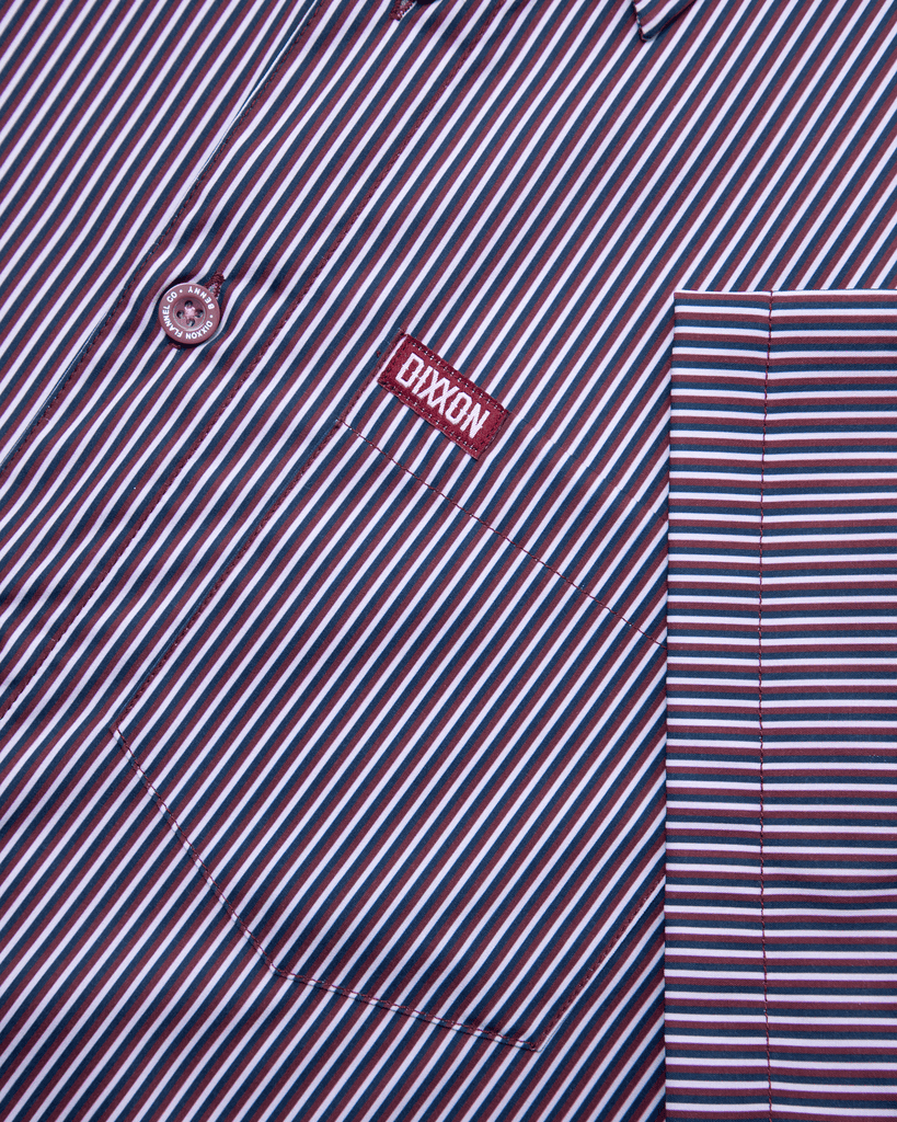 Benny TS Short Sleeve - Maroon - Dixxon Flannel Co.