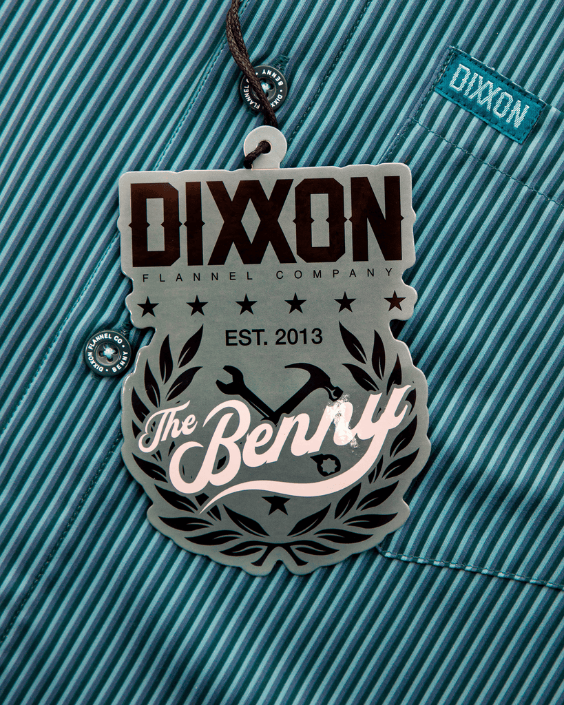 Benny TS Short Sleeve - Teal - Dixxon Flannel Co.