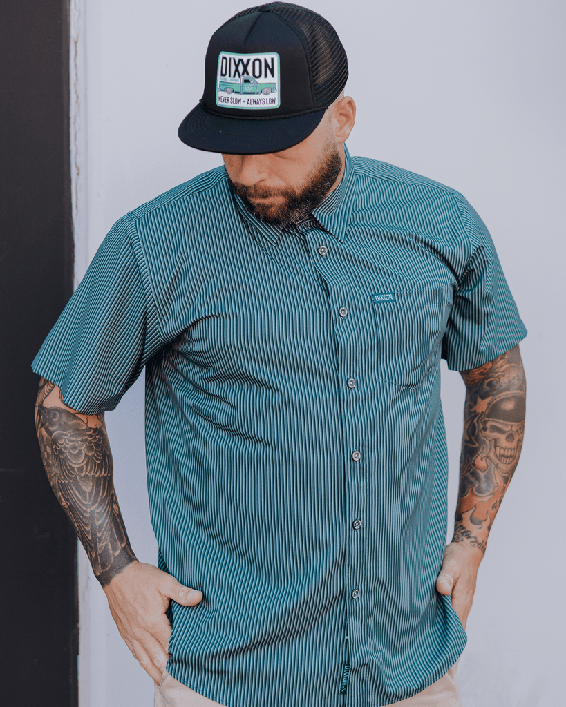 Benny TS Short Sleeve - Teal - Dixxon Flannel Co.