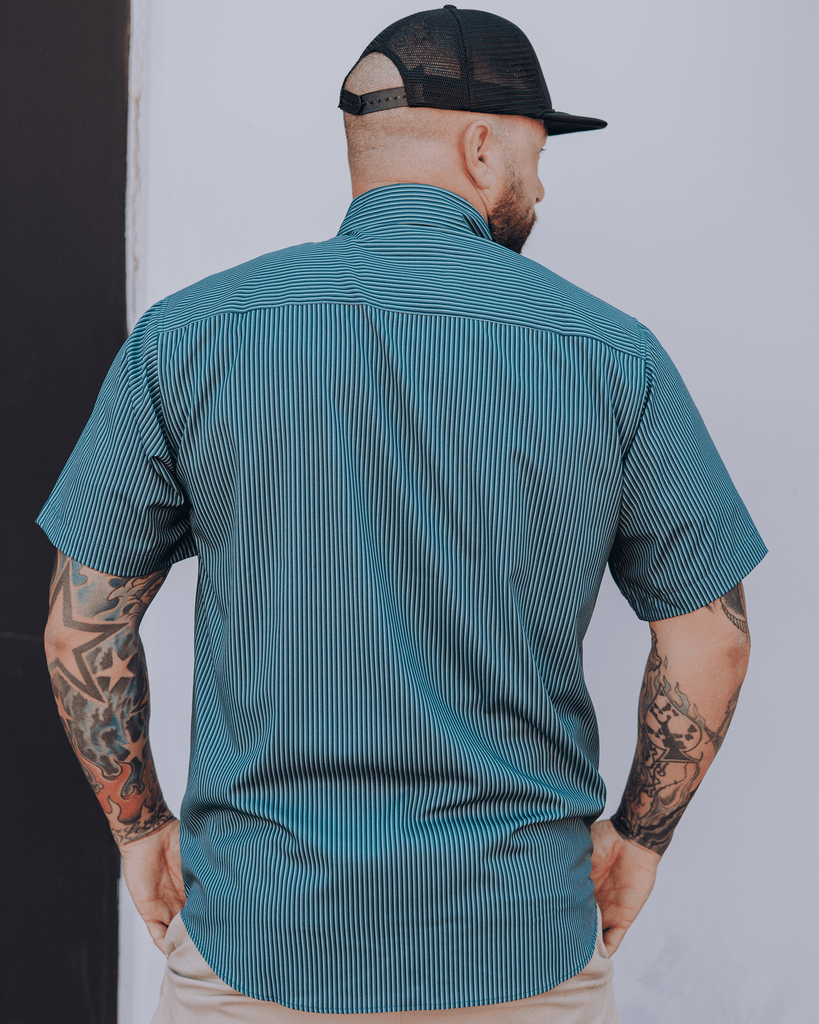 Benny TS Short Sleeve - Teal - Dixxon Flannel Co.