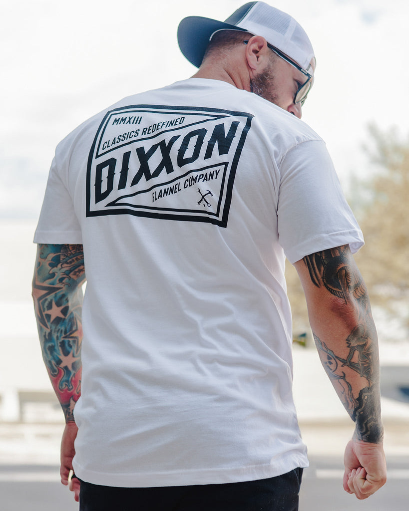 Black Classics T - Shirt - White - Dixxon Flannel Co.