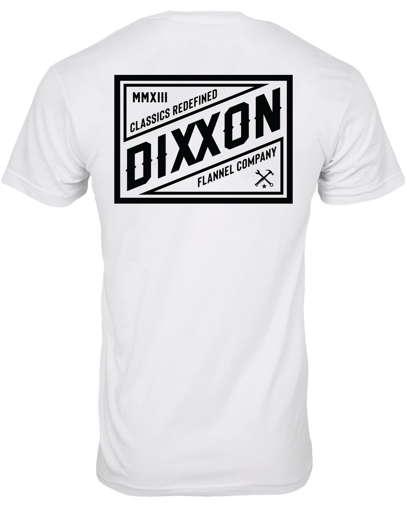 Black Classics T - Shirt - White - Dixxon Flannel Co.