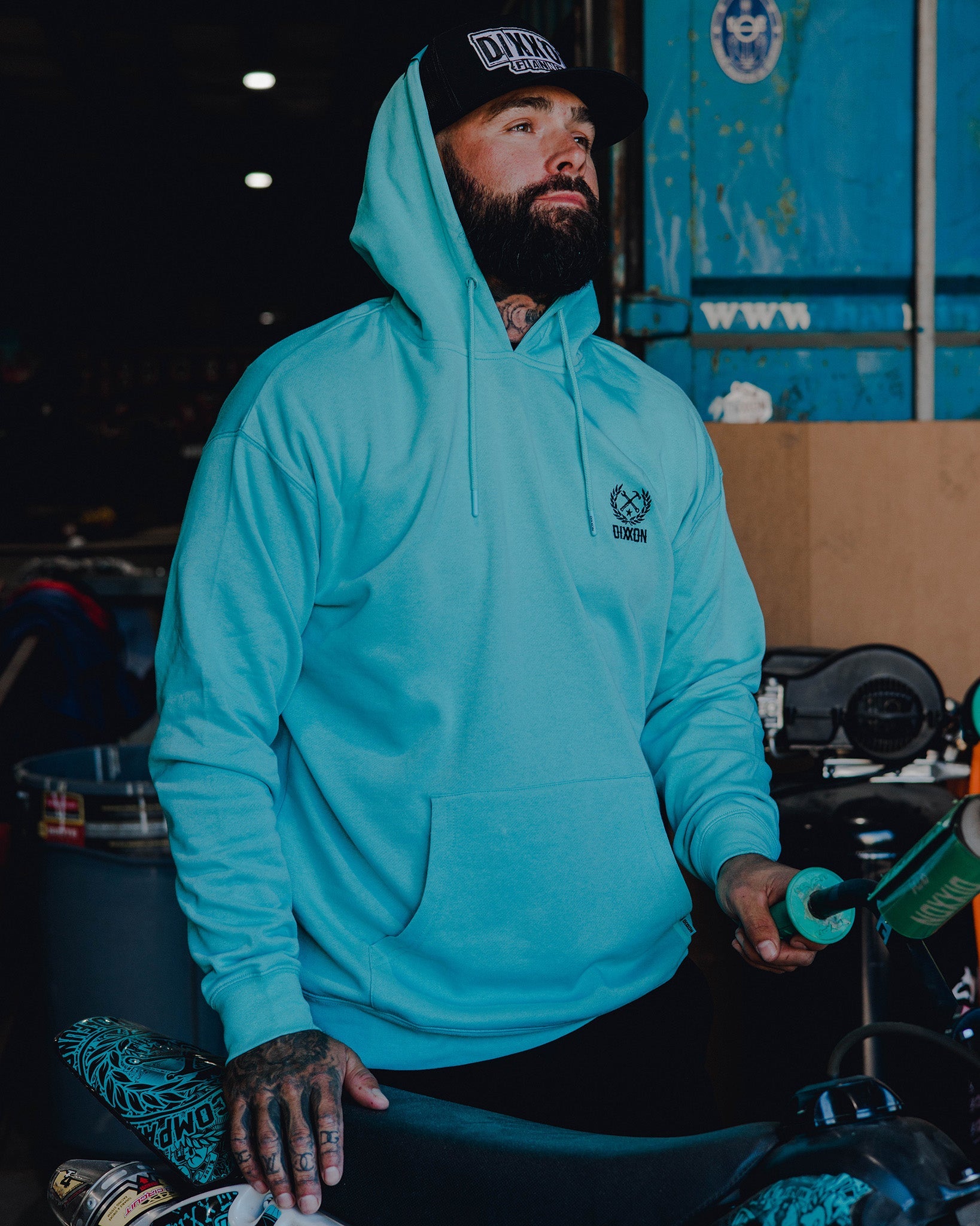 Tiffany blue hoodie mens sale