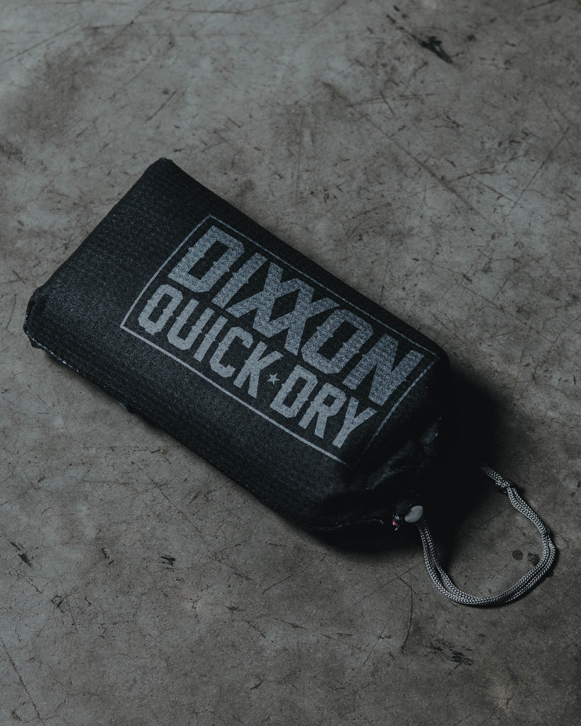 Black & Gray Pastime Quick Dry Beach Towel - Dixxon Flannel Co.