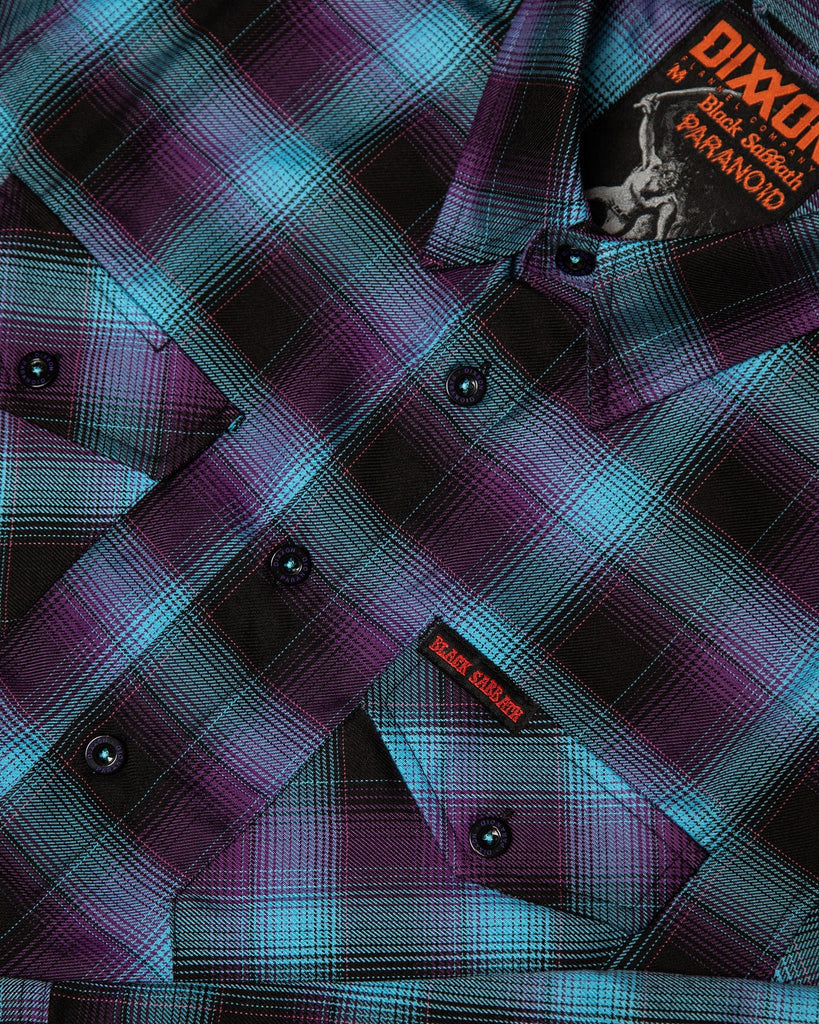 Black Sabbath Paranoid Flannel - Dixxon Flannel Co.