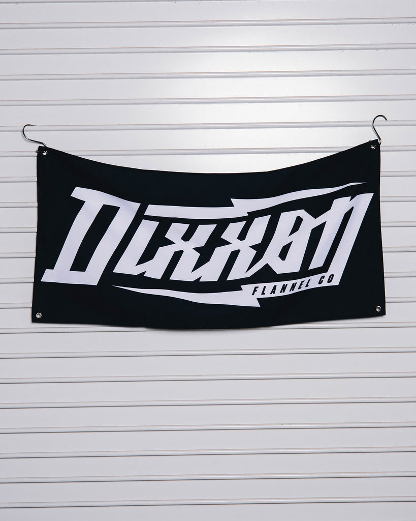 Bolt Garage Banner - 36" x 18" - Dixxon Flannel Co.