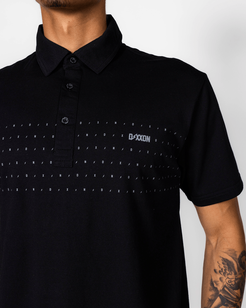 Bolt Premium Polo - Black & Gray - Dixxon Flannel Co.