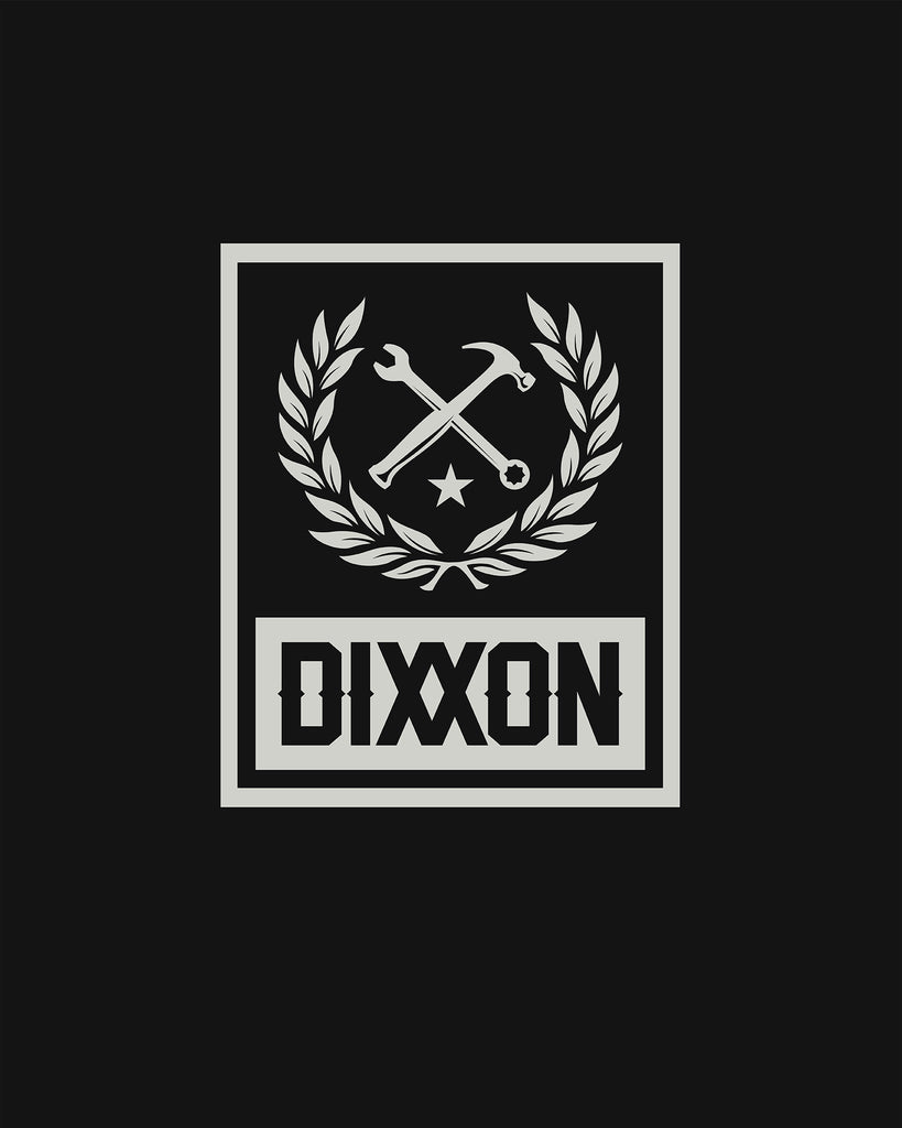 Box Crest 12" Die Cut Sticker - Dixxon Flannel Co.