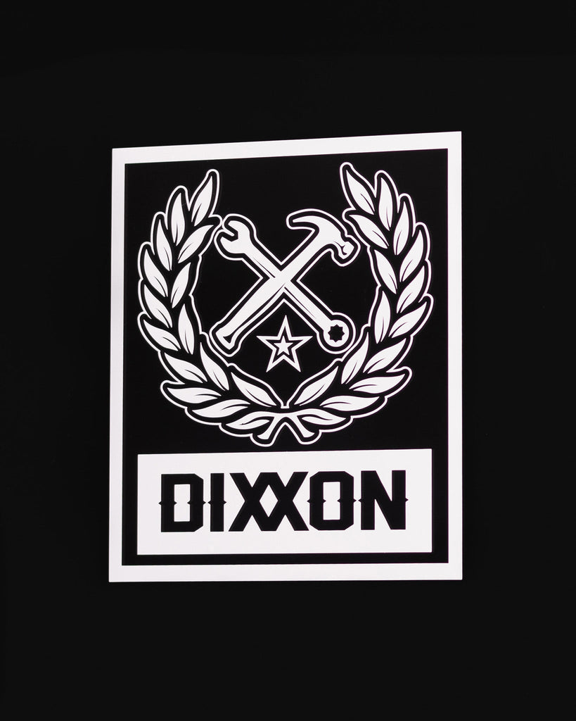 Box Crest 12" Die Cut Sticker - Dixxon Flannel Co.