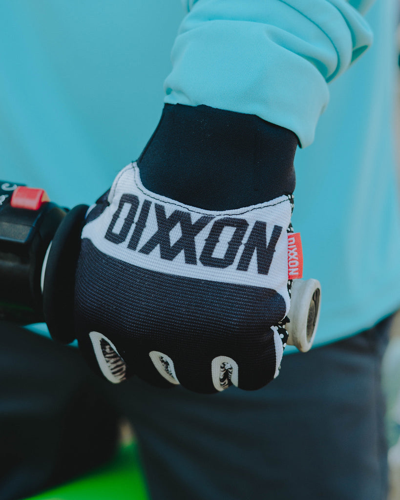 BRAAP Moto Gloves - Black & White - Dixxon Flannel Co.