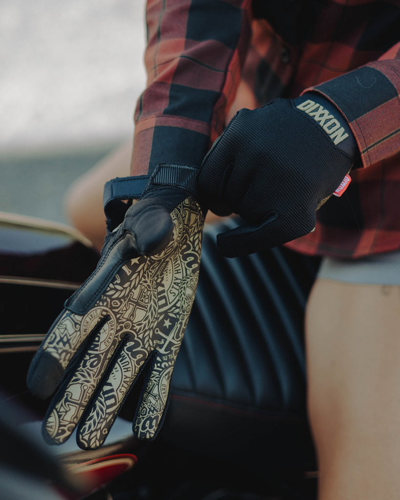 BRAAP Moto Gloves - Gold Yeww! - Dixxon Flannel Co.