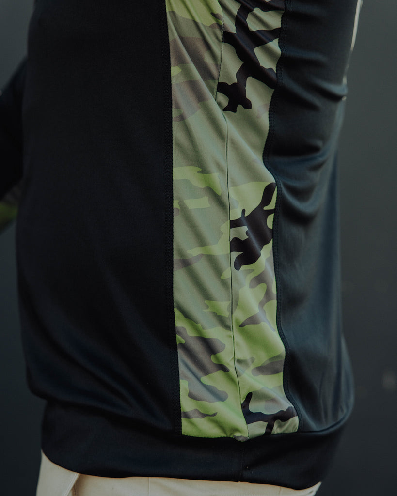 Camo UV Pullover Hoodie - Black - Dixxon Flannel Co.