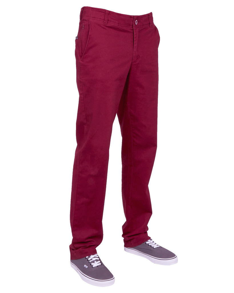 Chino Pants - Maroon - Dixxon Flannel Co.