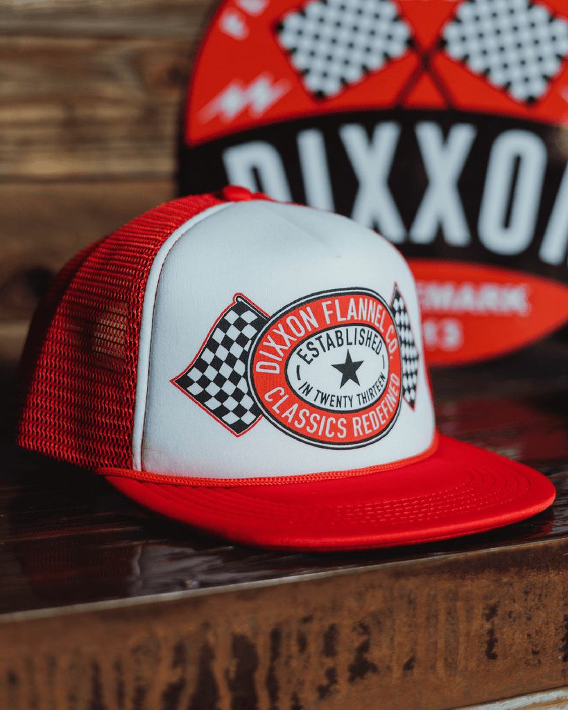 Classics Redefined Flat Bill Foam Trucker Snapback - Dixxon Flannel Co.