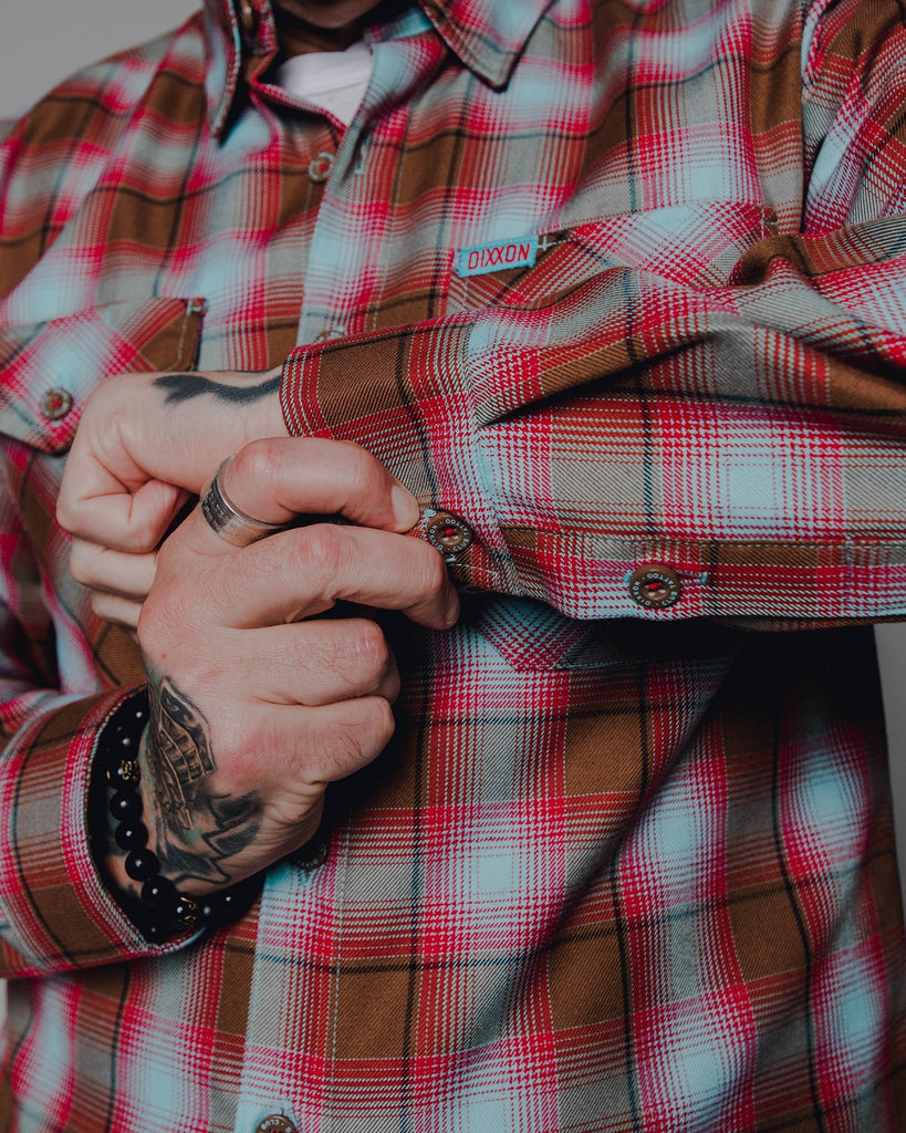 Club Tattoo Snake & Eagle Flannel - Dixxon Flannel Co.