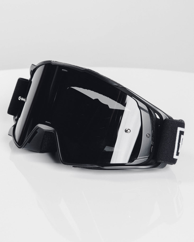 Contender MX Goggle - Black & White / Gray Lens - Dixxon Flannel Co.