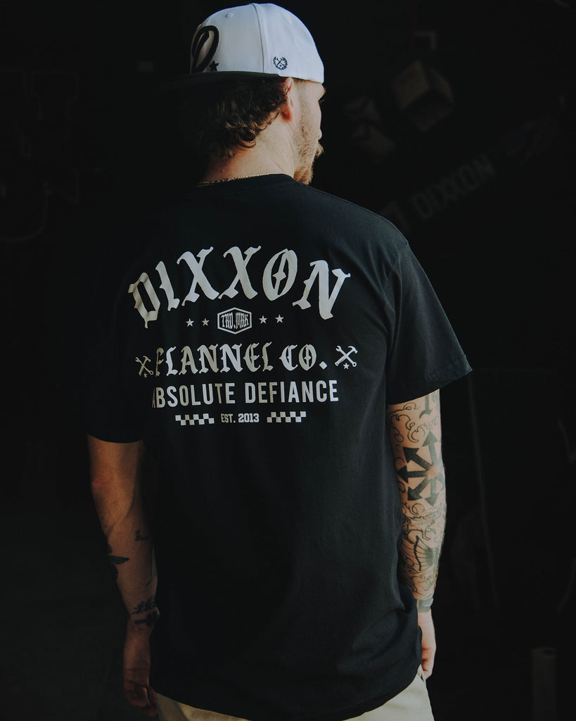 Cruz T-Shirt - Black - Dixxon Flannel Co.