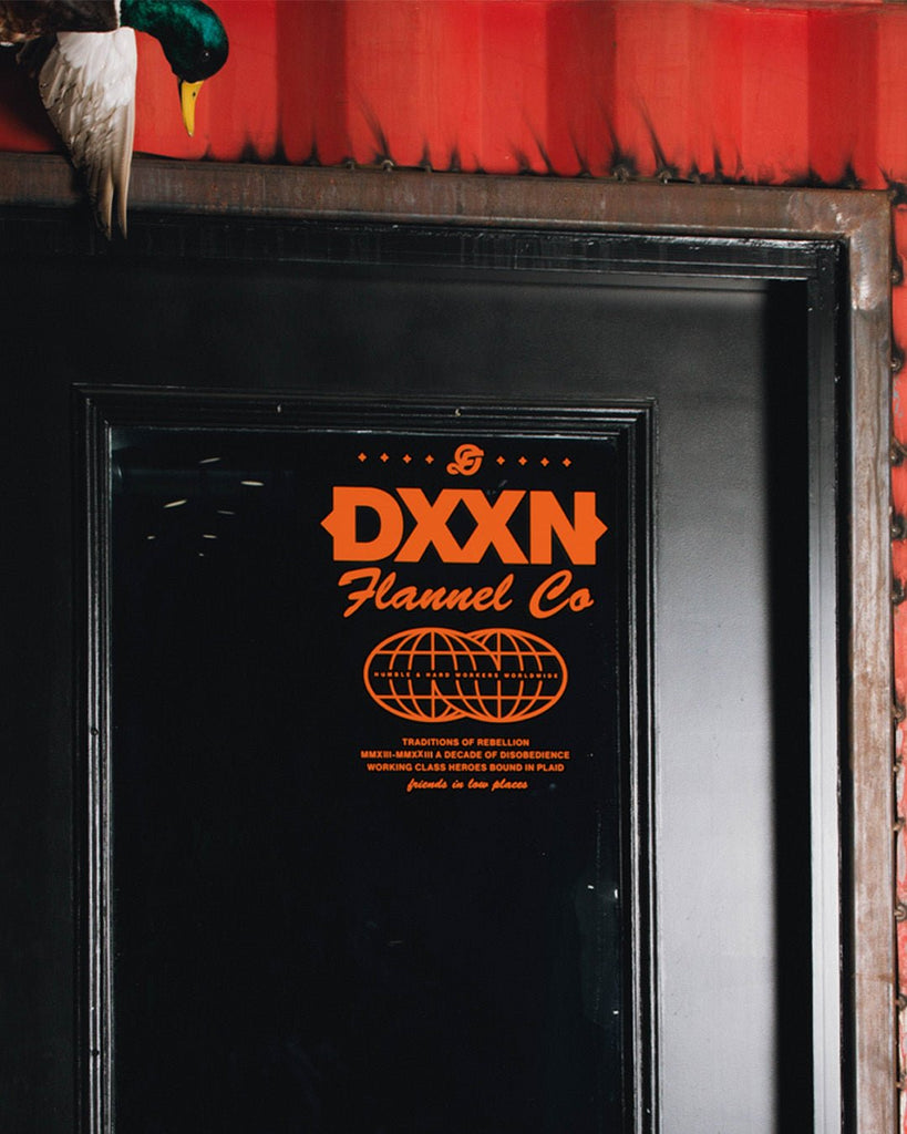 Dixxon Tech Die Cut Sticker - 12" - Dixxon Flannel Co.