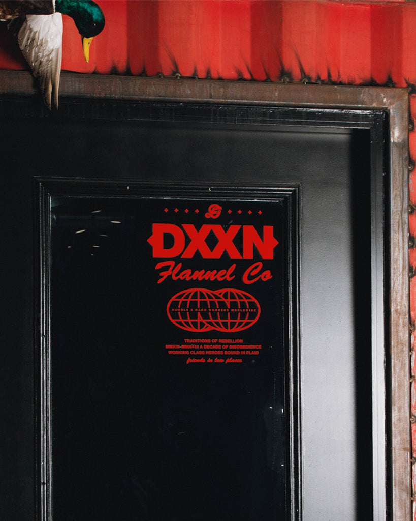 Dixxon Tech Die Cut Sticker - 12" - Dixxon Flannel Co.