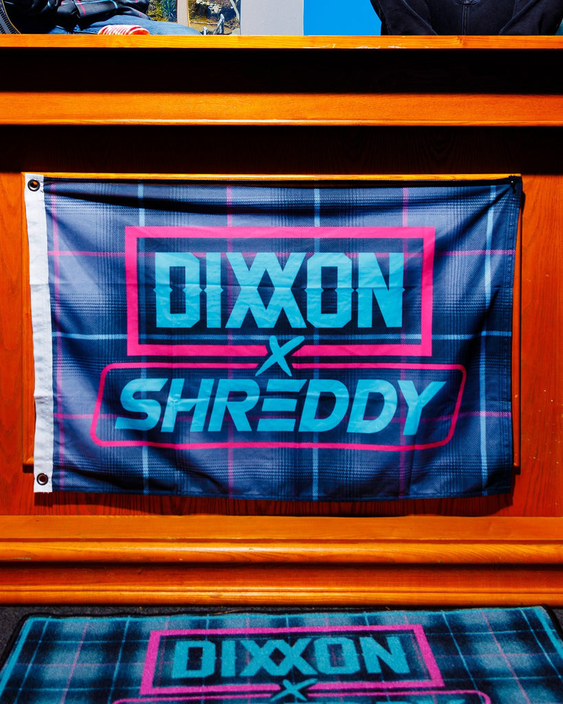 Dixxon x Shreddy 2024 Flag - Large 3' x 5' - Dixxon Flannel Co.