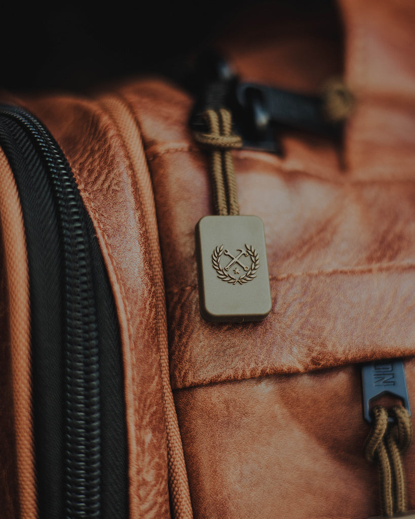 Duffel Bag - Brown Distressed Leather - Dixxon Flannel Co.