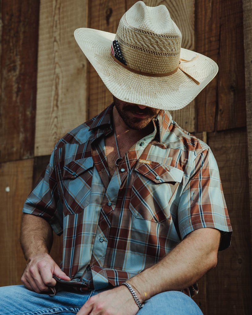 El Paso Bamboo Short Sleeve - Lasso - Dixxon Flannel Co.