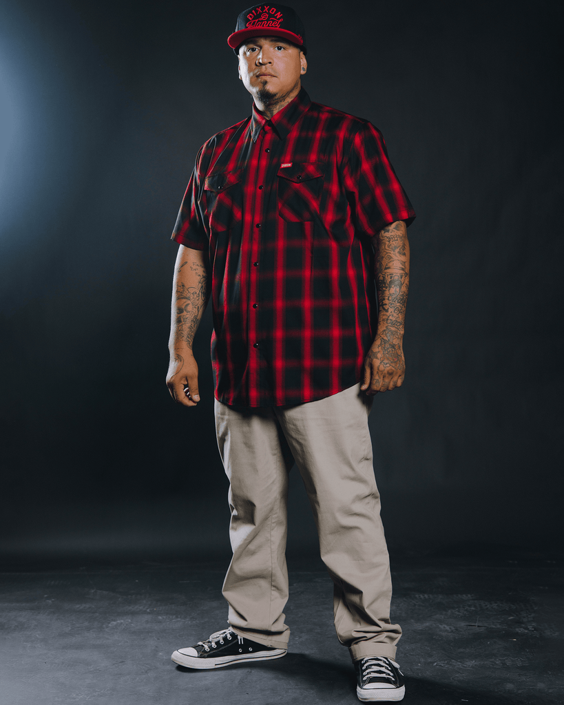 El Rojo Loco Bamboo Short Sleeve - Dixxon Flannel Co.