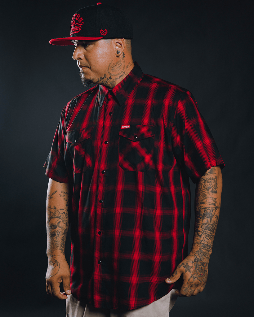 El Rojo Loco Bamboo Short Sleeve - Dixxon Flannel Co.