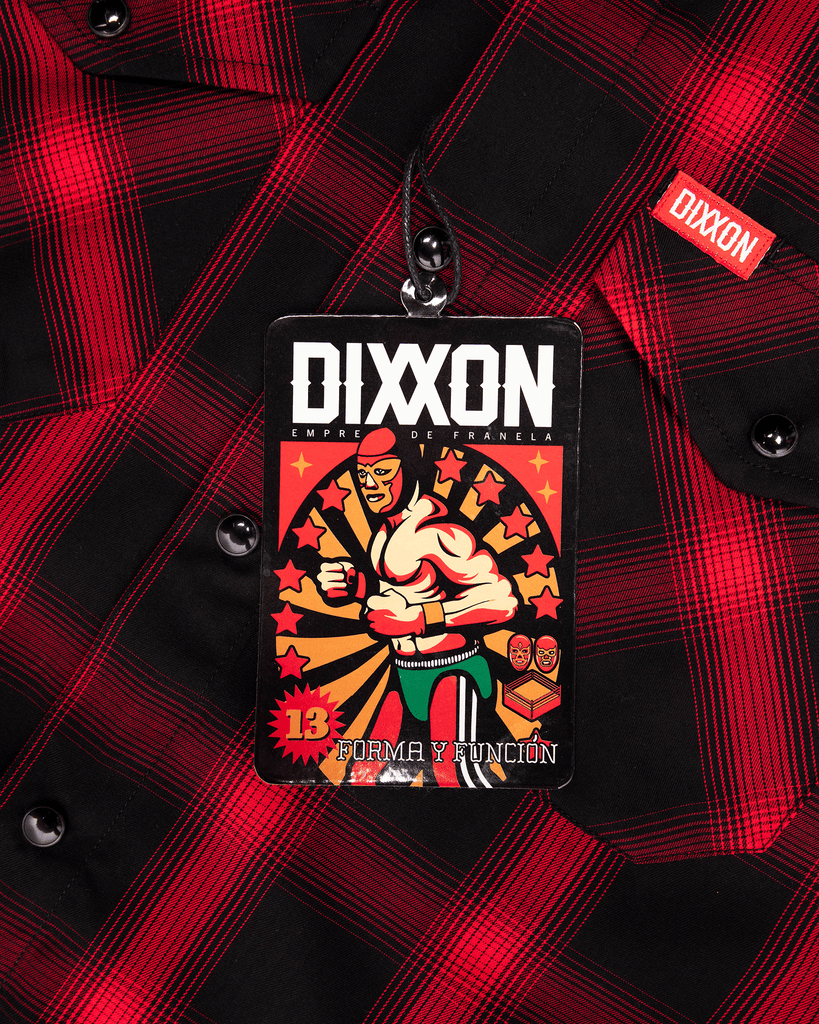 El Rojo Loco Bamboo Short Sleeve - Dixxon Flannel Co.