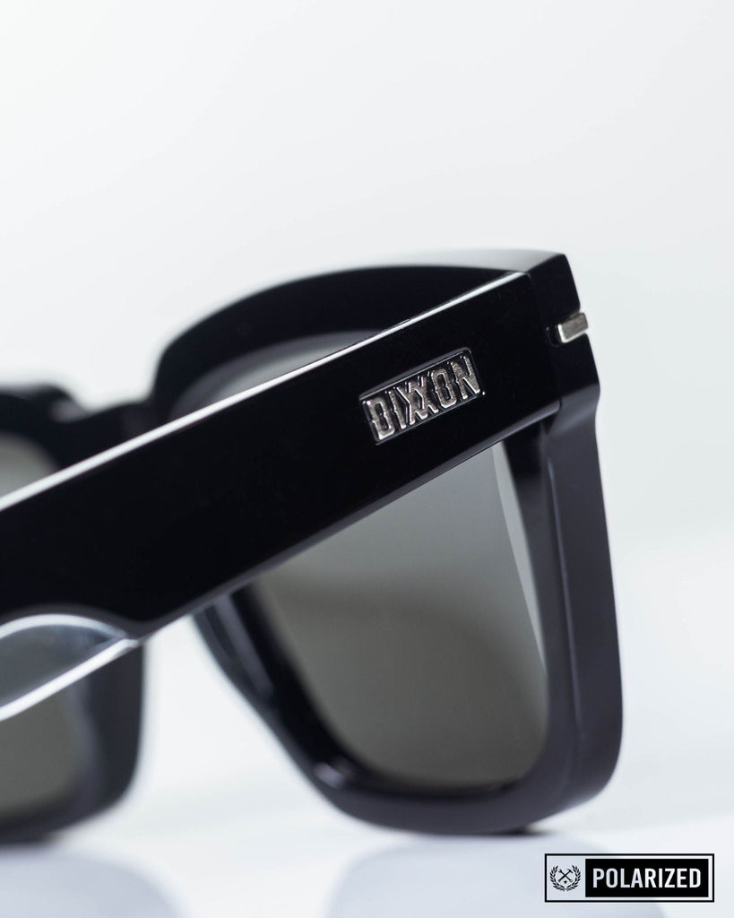 Eldo Sunglasses - Polished Black & Gray Polarized - Dixxon Flannel Co.