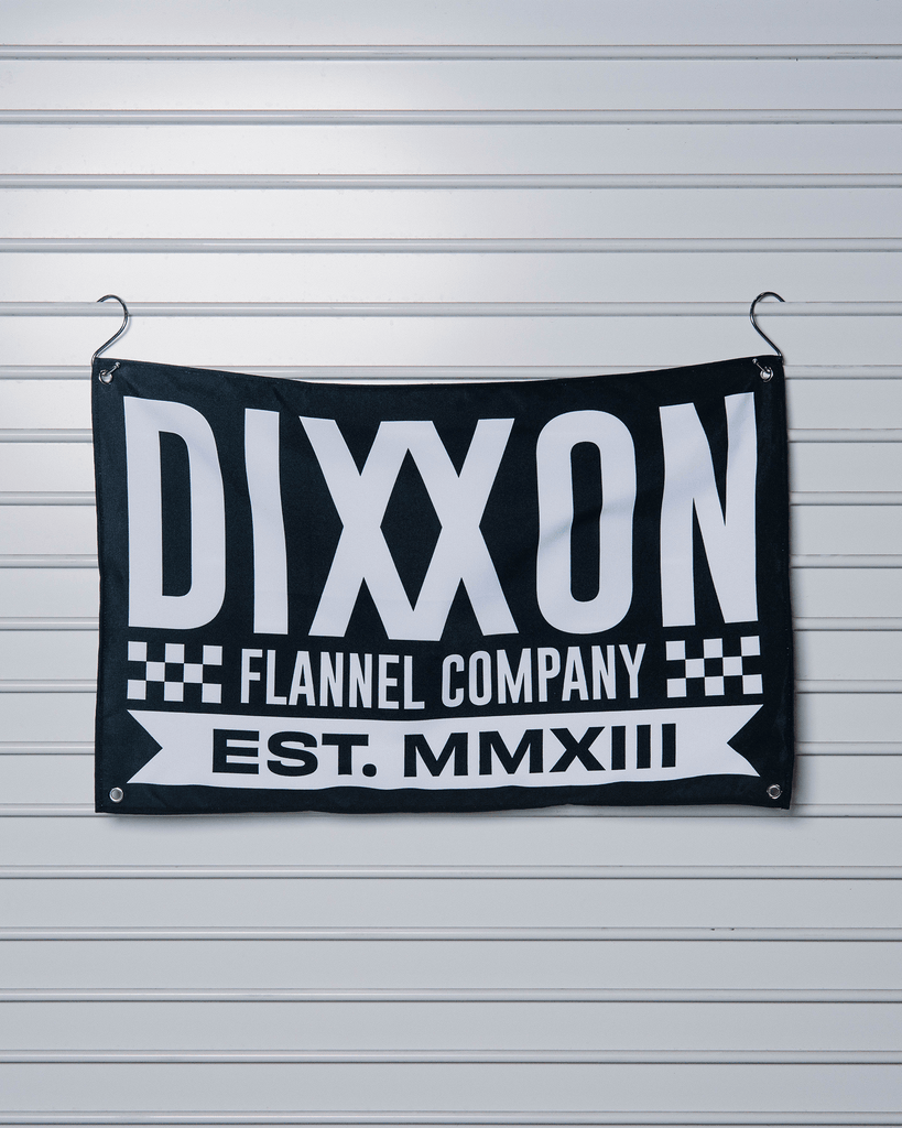 Finish Line Garage Banner - 28" x 18" - Dixxon Flannel Co.