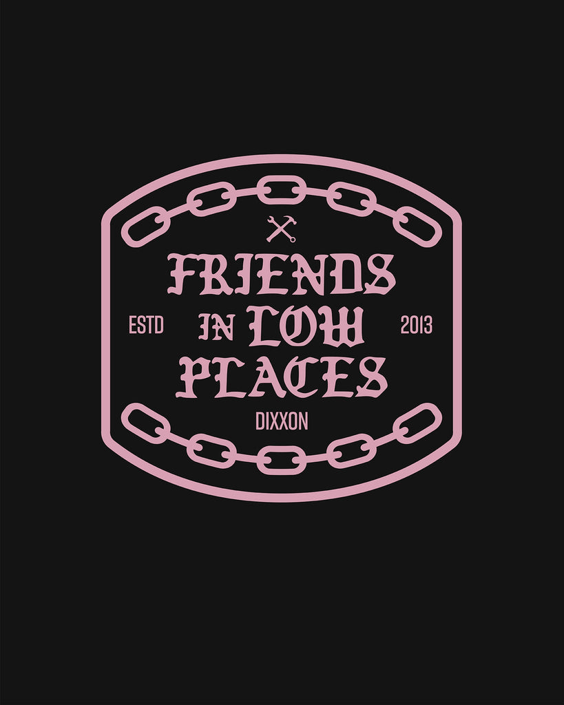 Friends in Low Places 12" Die Cut Sticker - Dixxon Flannel Co.