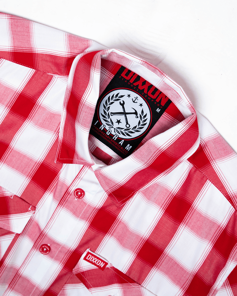 Gingham Bamboo Short Sleeve - Dixxon Flannel Co.