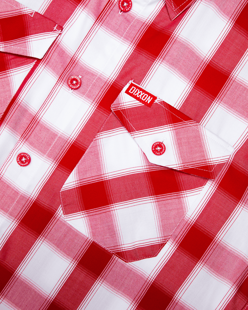 Gingham Bamboo Short Sleeve - Dixxon Flannel Co.