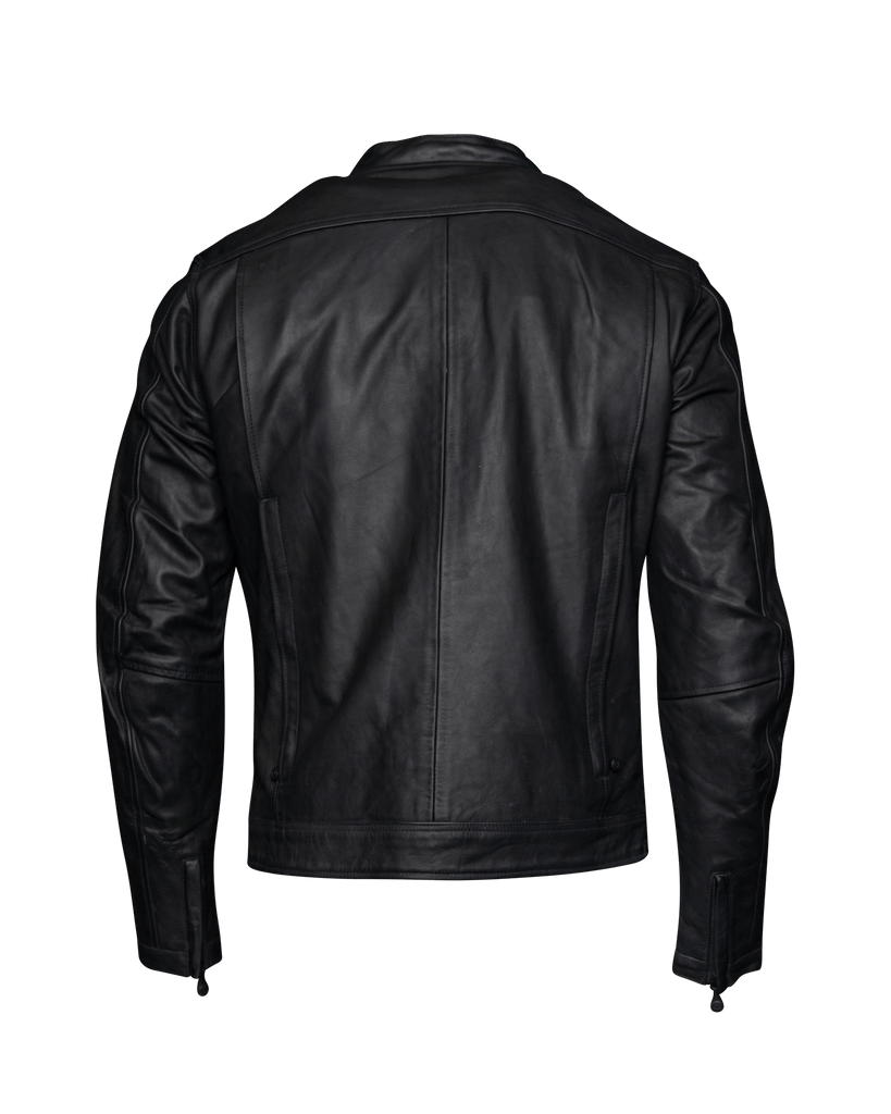 Hudson Leather Jacket - Black - Dixxon Flannel Co.