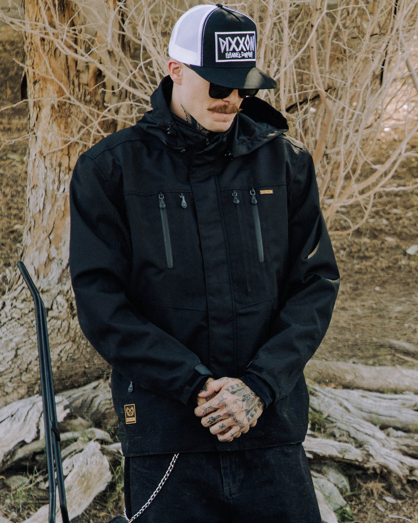 Laramie Waterproof Jacket - Black - Dixxon Flannel Co.