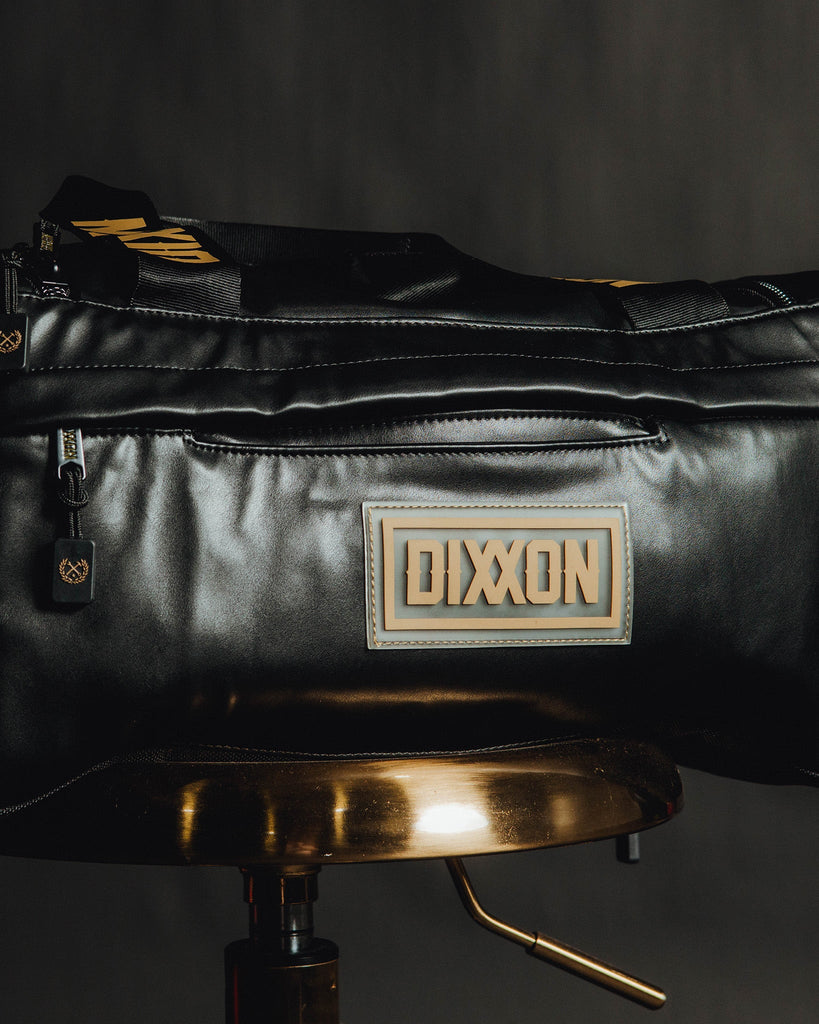 Leather Overload Duffle Bag - Black - Dixxon Flannel Co.