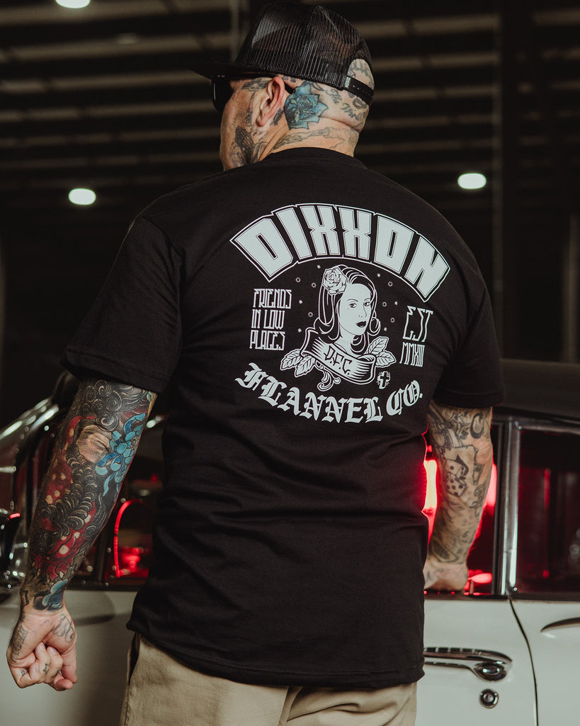 Maria T - Shirt - Black - Dixxon Flannel Co.