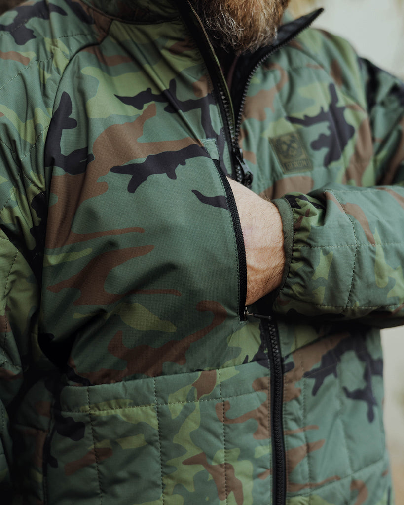 Nomad Puffer Jacket - Camo - Dixxon Flannel Co.