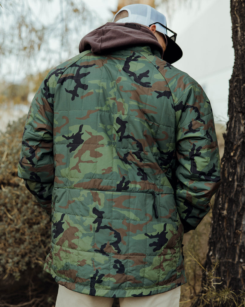 Nomad Puffer Jacket - Camo - Dixxon Flannel Co.